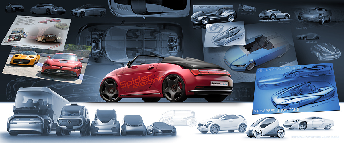 Automotive-Design-Portfolio from the Designer Thomas Clever NRW / Germany